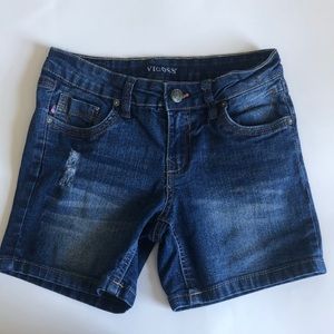 Vigoss Girls Denim Midi Shorts 12